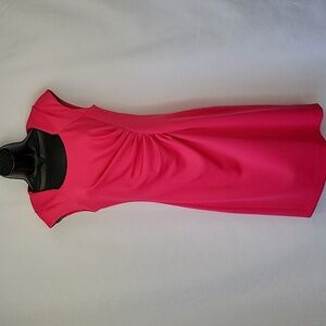 Calvin Klein Cap Sleeve Dress Fuchsia Size 2
